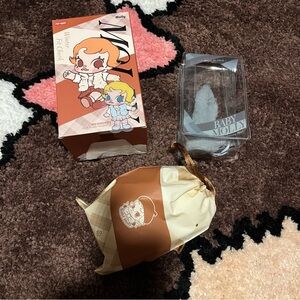 POP Mart Winter Fit Check Series Vinyl plush pendant FREEZING MAGIC